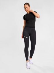 Damskie legginsy Hummel Active Court HW. Czarne legginsy Hummel, s, bez wzorów, z dżerseju, z podwyższonym stanem. Za 286.00 zł.