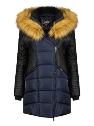 Canadian Peak Parka "Ausmoseak" w kolorze granatowym rozmiar: S. Niebieskie parki Canadian Peak, s, bez kaptura. Za 216.22 zł.