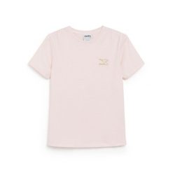Koszulka damska DIADORA L.T-SHIRT SS FLOUNCE. Czerwone koszulki sportowe Diadora, bez wzorów, bez ramiączek. Za 39.99 zł.