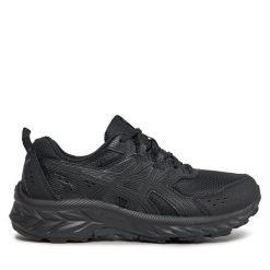Buty do biegania Asics. Czarne obuwie sportowe Asics, bez zapięcia, do biegania. Za 249.99 zł.