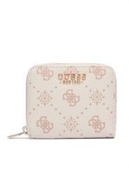 Guess Portfel Allegra Logo Slg SWGP24 89137 Kremowy. Białe portfele Guess, z aplikacjami, ze skóry. Za 214.99 zł.