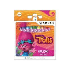 -KREDKI WOSK 12KOL STK TROLLS PUD 12/144 - 5902012789582. Kredki do oczu Starpak. Za 6.80 zł.