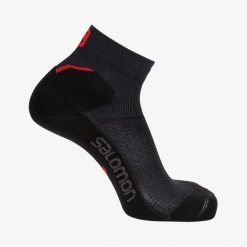 Skarpetki sportowe do biegania Salomon Speedcross Ankle niskie. Czarne skarpety Salomon, bez wzorów. Za 65.00 zł.