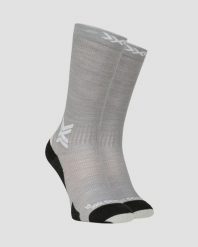 Skarpety X-Socks RUN DISCOVER MERINO CREW G701. Szare skarpety X Socks, bez wzorów, z wełny. Za 139.99 zł.