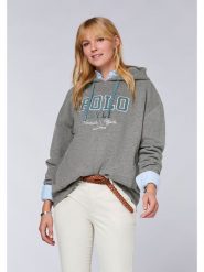 Polo Sylt Bluza w kolorze szarym rozmiar: XL. Szare bluzy Polo Sylt, xl, bez wzorów, z kapturem. Za 167.28 zł.