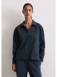 Marc O´Polo Bluza w kolorze granatowym rozmiar: L. Niebieskie bluzy l, bez wzorów, z bawełny, bez kaptura. Za 121.95 zł.