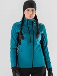 Löffler Kurtka hybrydowa "Grace" w kolorze turkusowym rozmiar: 42. Niebieskie kurtki sportowe LOFFLER, l, bez wzorów, z materiału, bez kaptura, outdoorowe, primaloft. Za 462.29 zł.