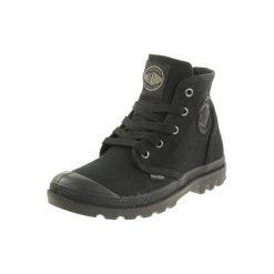 Buty sportowe Sneakersy damskie, Palladium Pampa Hi. Czarne obuwie sportowe Palladium, z gumy, bez zapięcia, trekkingowe. Za 319.99 zł.