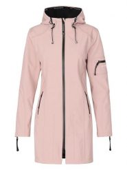 Ilse Jacobsen Płaszcz przeciwdeszczowy w kolorze jasnoróżowym rozmiar: 44. Różowe kurtki sportowe Ilse Jacobsen, bez wzorów, bez kaptura. Za 355.78 zł.