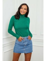 Soft Cashmere Golf w kolorze zielonym rozmiar: 34/36. Zielone golfy Soft Cashmere, bez wzorów, z kaszmiru, bez ramiączek. Za 138.45 zł.