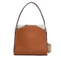 Torebka Gianni Chiarini. Brązowe torebki klasyczne Gianni Chiarini, bez wzorów, bez dodatków. Za 809.99 zł.