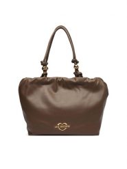 LOVE MOSCHINO Torebka JC4284PP0PK1020A Brązowy. Brązowe torebki klasyczne Love Moschino, bez wzorów, ze skóry, bez dodatków. Za 1,189.00 zł.
