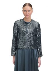 Vera Mont Kurtka przejściowa w kolorze antracytowym rozmiar: 42. Czarne kurtki Vera Mont, bez wzorów, bez kaptura. Za 217.99 zł.