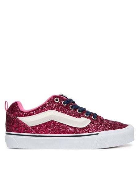 Vans Tenisówki Knu Skool VN000D6ZY3K1 Różowy. Czerwone trampki Vans, bez wzorów, z syntetyku, bez zapięcia. Za 304.99 zł.