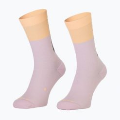 Skarpety SCOTT Block Stripe Crew. Czerwone skarpety Scott, bez wzorów, z elastanu. Za 62.99 zł.