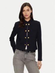Tommy Hilfiger Marynarka WW0WW44607 Granatowy Regular Fit. Niebieskie marynarki i żakiety TOMMY HILFIGER, bez wzorów, z syntetyku. Za 539.99 zł.
