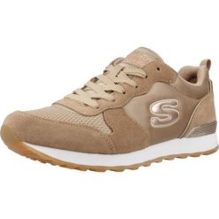 Tenisówki Skechers Model 85goldn Gurl Kolor Brązowy. Brązowe obuwie sportowe Skechers, bez zapięcia, tenisowe, Skechers Sport. Za 289.99 zł.