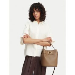 Torebka Furla. Brązowe torebki klasyczne Furla, bez wzorów, bez dodatków. Za 1,619.00 zł.