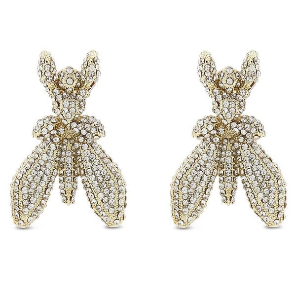 Kolczyki Patrizia Pepe. Żółte kolczyki Patrizia Pepe, złote. Za 599.99 zł.