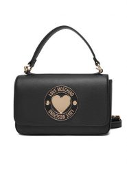 LOVE MOSCHINO Torebka JC4367PP0NKG0000 Czarny. Czarne torebki klasyczne Love Moschino, bez wzorów, ze skóry, bez dodatków. Za 929.99 zł.
