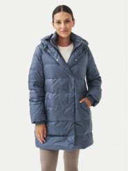 Tatuum Płaszcz zimowy Dagmaria T2420.014B Niebieski Regular Fit. Niebieskie płaszcze Tatuum, na zimę, bez wzorów, z syntetyku, bez kaptura. Za 639.99 zł.