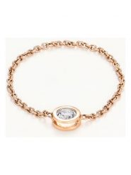 DIAMANTA Złoty pierścionek z diamentem rozmiar: 58. Żółte pierścionki DIAMANTA, z diamentem, złote. Za 861.99 zł.