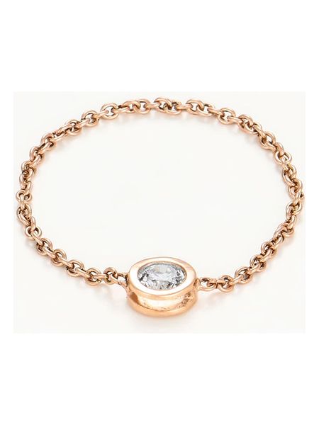 DIAMANTA Złoty pierścionek z diamentem rozmiar: 58. Żółte pierścionki DIAMANTA, z diamentem, złote. Za 861.99 zł.