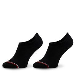 Stopki Tommy Hilfiger. Niebieskie skarpety TOMMY HILFIGER, bez wzorów. Za 49.99 zł.