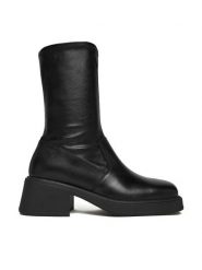 Vagabond Shoemakers Botki Dorah 5642-502-20 Czarny. Czarne botki Vagabond Shoemakers, bez wzorów, ze skóry, bez obcasa, na płaskiej podeszwie, bez zapięcia. Za 649.99 zł.