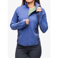 Bluza rozpinana damska Columbia Spectre Ridge Full Zip Tech Fleece. Fioletowe bluzy Columbia, xs, bez wzorów, bez kaptura. Za 287.99 zł.