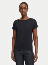 Marella Bluzka Accorta 2615971052 Granatowy Regular Fit. Niebieskie bluzki Marella, l, bez wzorów, z wiskozy, bez kołnierzyka, bez ramiączek. Za 199.99 zł.