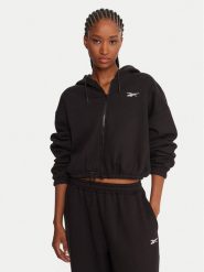 Reebok Bluza Reebok X Ewa Chodakowska RK25307CCW Czarny Relaxed Fit. Czarne bluzy sportowe Reebok, xl, bez wzorów, z syntetyku, bez kaptura. Za 199.99 zł.