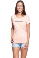 MUSTANG T SHIRT DAMSKI Alexia C Print 1009055 8423. T-shirty Mustang, s, bez wzorów, bez kołnierzyka, bez ramiączek. W wyprzedaży za 39.99 zł.