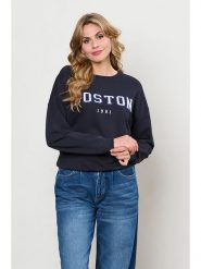 &Co Woman Bluza "Boston" w kolorze granatowym rozmiar: XXL. Niebieskie bluzy &Co Woman, xxl, bez wzorów, bez kaptura. Za 201.55 zł.