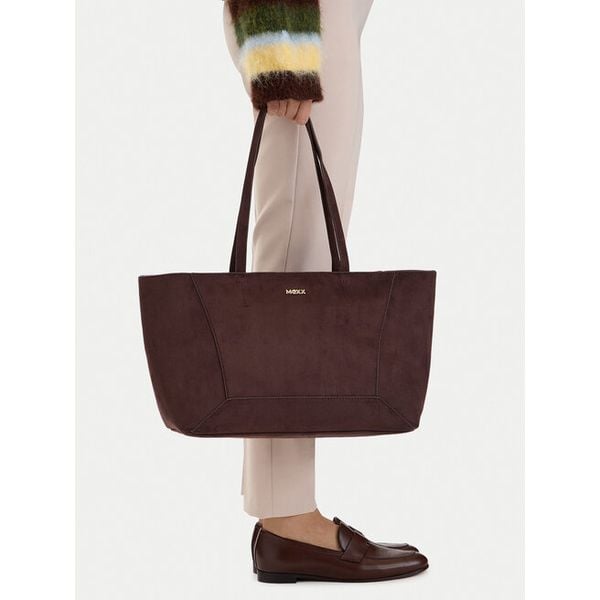 Torebka MEXX. Brązowe shopper Mexx, bez wzorów, bez dodatków. Za 229.99 zł.
