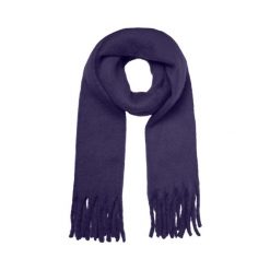 Szalik Vero Moda. Fioletowe szaliki Vero Moda, bez wzorów. Za 129.99 zł.