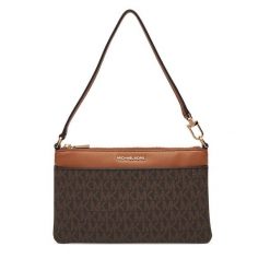 Torebka MICHAEL Michael Kors. Brązowe torebki klasyczne MICHAEL Michael Kors, bez wzorów, bez dodatków. Za 569.99 zł.