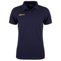 Damska koszulka polo Grays Hockey Tangent. Niebieskie koszulki polo GRAYS, bez wzorów, bez kołnierzyka, bez ramiączek. Za 213.00 zł.