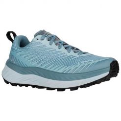 Buty trekkingowe damskie Lowa Fortux. Niebieskie trekkingi Lowa, z materiału, trekkingowe. Za 706.70 zł.