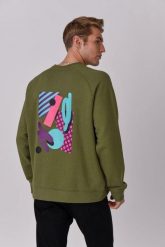 Bluza Penfold. Zielone bluzy OOSC, bez wzorów, z bawełny, bez kaptura. Za 294.99 zł.
