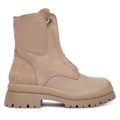 Trapery Tamaris. Brązowe trapery i śniegowce Tamaris. Za 509.99 zł.