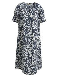 Smith & Soul Sukienka w kolorze granatowo-białym rozmiar: S. Białe sukienki Smith & Soul, s, bez wzorów, z bawełny, bez kołnierzyka, bez ramiączek, midi. Za 195.99 zł.