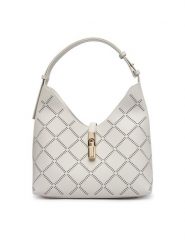 Furla Torebka Goccia M WB01499 BX3947 KH 1704S Biały. Białe torebki klasyczne Furla, bez wzorów, ze skóry, bez dodatków. Za 1,389.00 zł.