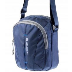 Saszetka na ramię HI-TEC SAQUET. Niebieskie torby na ramię Hi-tec, bez wzorów, z materiału, eleganckie, na ramię, bez dodatków. Za 30.99 zł.