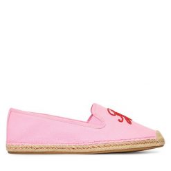 Espadryle Tommy Hilfiger. Czerwone espadryle TOMMY HILFIGER, bez wzorów, bez obcasa, bez zapięcia. Za 259.99 zł.