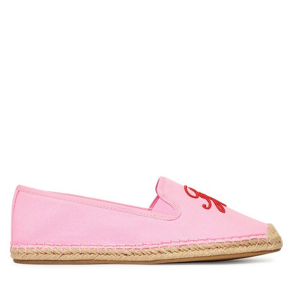 Espadryle Tommy Hilfiger. Czerwone espadryle TOMMY HILFIGER, bez wzorów, bez obcasa, bez zapięcia. Za 259.99 zł.