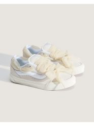 Vans Skórzane sneakersy w kolorze beżowym rozmiar: 34,5. Brązowe trampki Vans, bez wzorów, bez zapięcia. Za 149.95 zł.