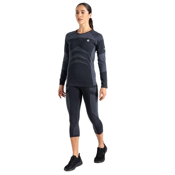 Legginsy Damskie In The Zone II Panel 3/4. Czarne legginsy Dare 2b, xs, bez wzorów, z materiału. Za 113.99 zł.
