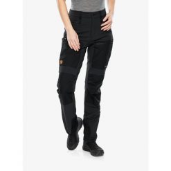 Spodnie trekkingowe damskie Fjallraven Keb Agile Winter Trousers. Czarne spodnie narciarskie Fjällräven, na zimę, xl, bez wzorów, narciarskie. Za 1,001.99 zł.