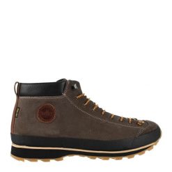 Buty turystyczne LOMER BIO NATURALE MID MTX wysokie zamszowe. Brązowe trekkingi Lomer, z mikrofibry, trekkingowe. Za 549.00 zł.